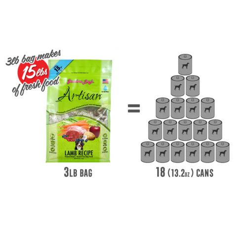 Grandma Lucy's Artisan Lamb Dry Dog Food 3lb - Poudre Pet and Feed Supply